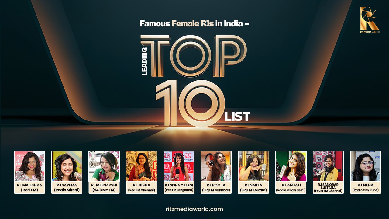 Top 10 Famous Female RJs in India | You Must Know in 2025