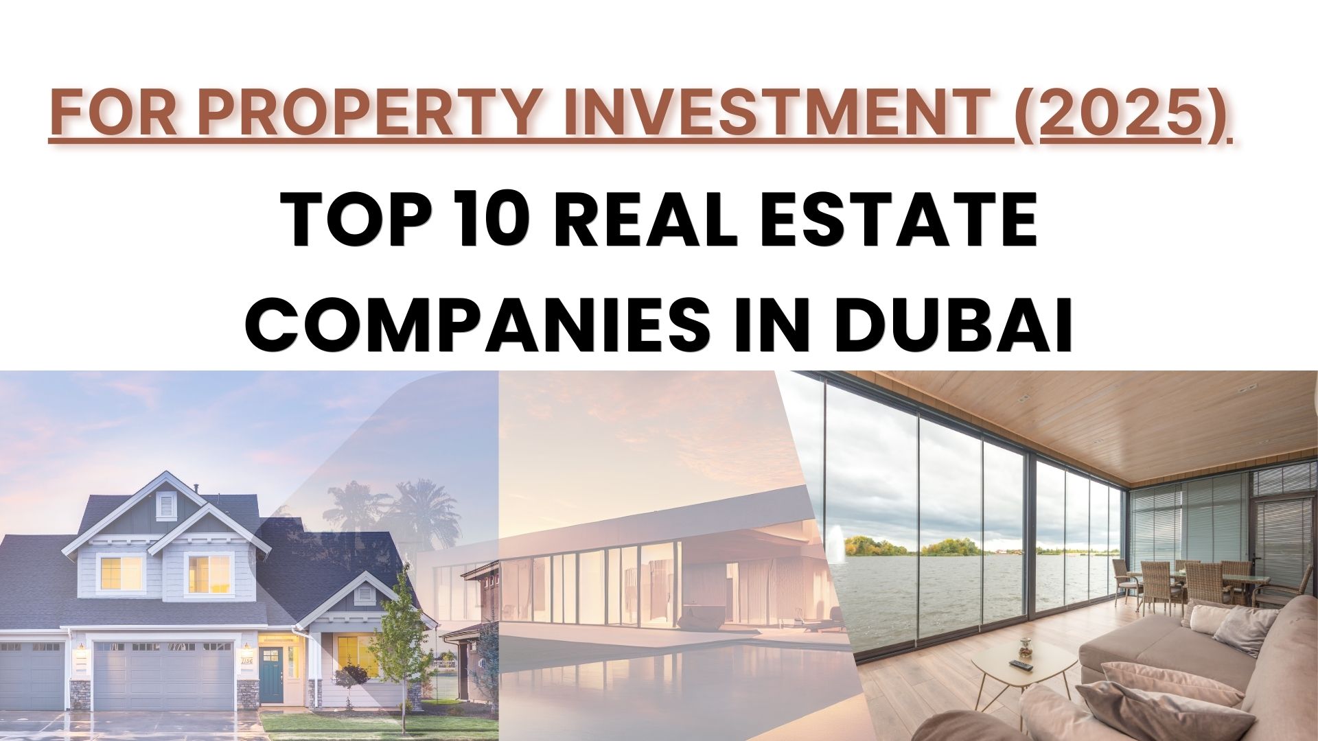 Top 10 Real Estate Companies in Dubai for Property Investment
