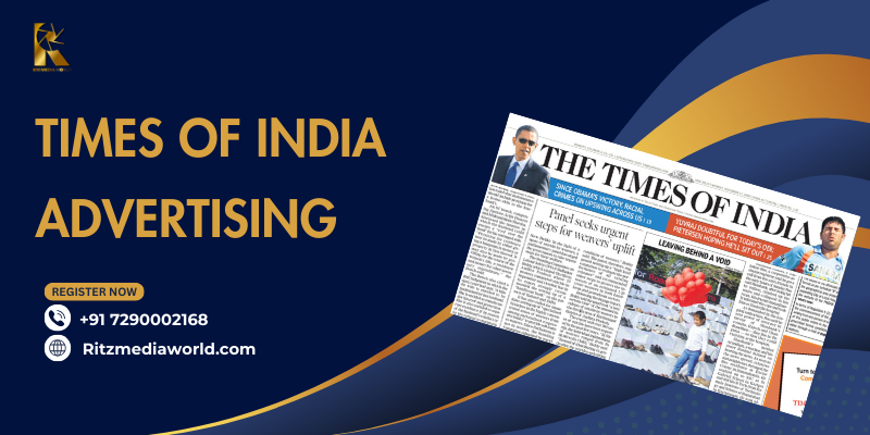 Times of India Newspaper Ads Rates and Its Editions - TOI
