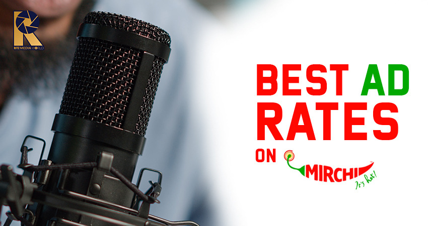 Book Radio Mirchi Ad at Best Rates Today! Lowest Price Guaranteed