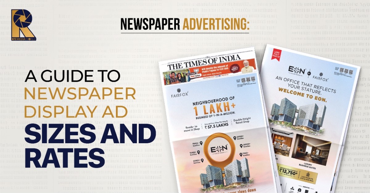 Picking the right print form factor in TOI-Delhi: rates, roles, and how to make each rupee work harder