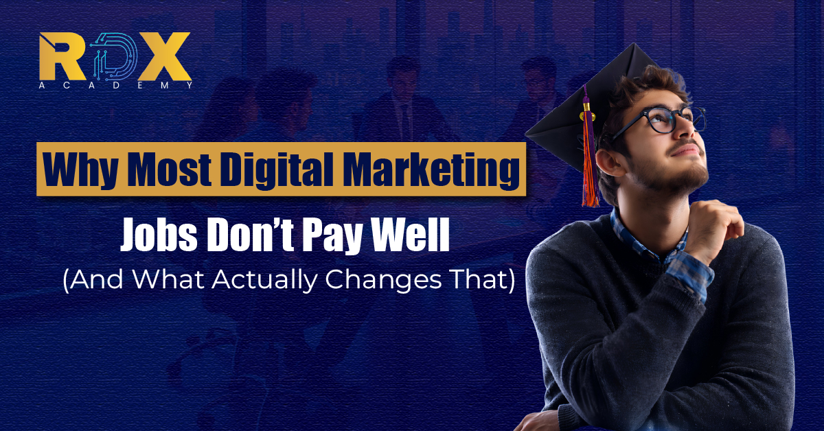Why Most Digital Marketing Jobs Don’t Pay Well (And What Actually Changes That)