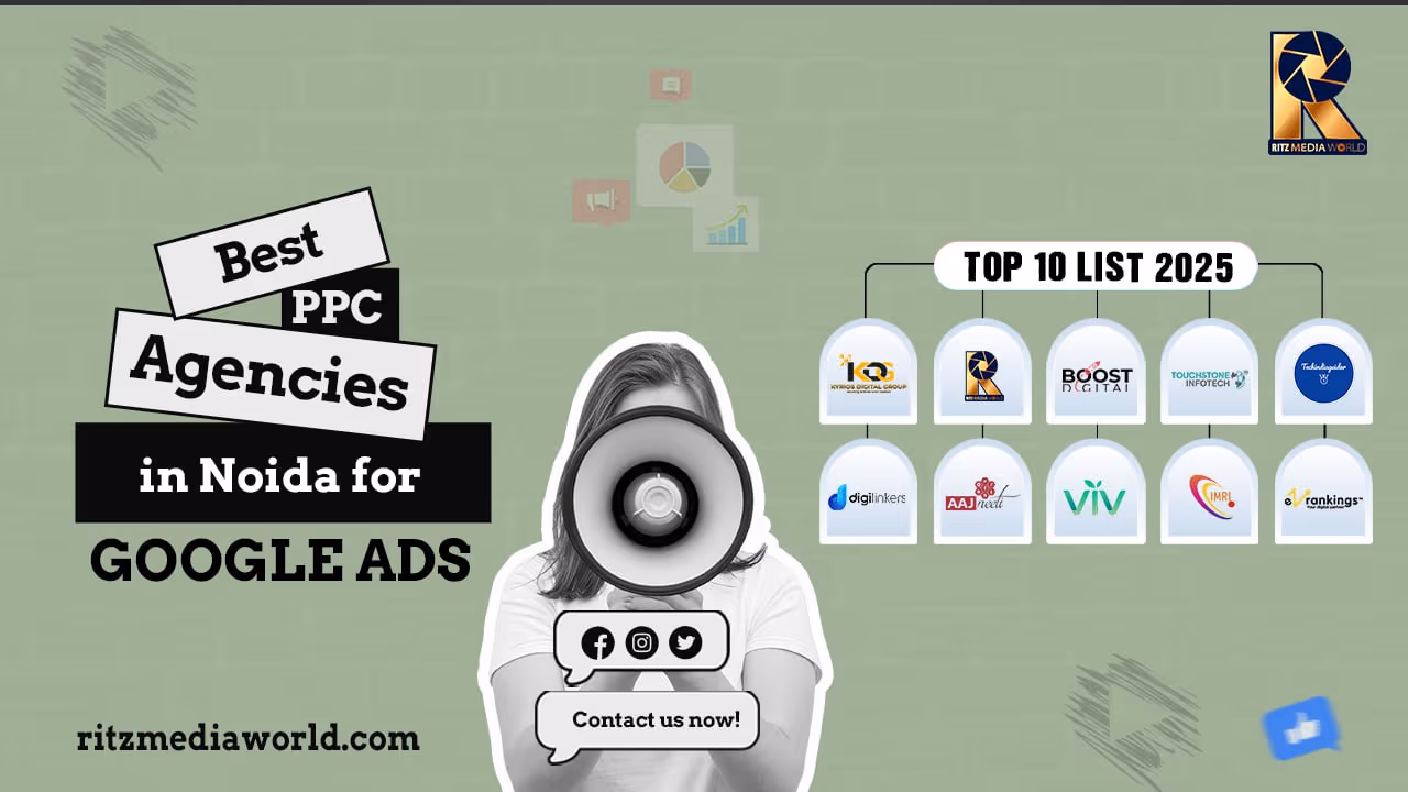 Best PPC Agencies in Noida for Google Ads – Drive Leads & Boost ROI!