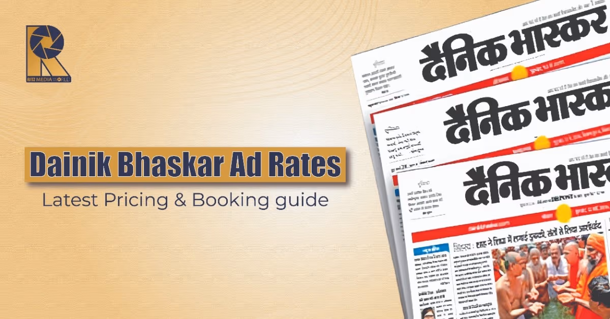 Dainik Bhaskar Ad Rates: Latest Pricing & Booking Guide
