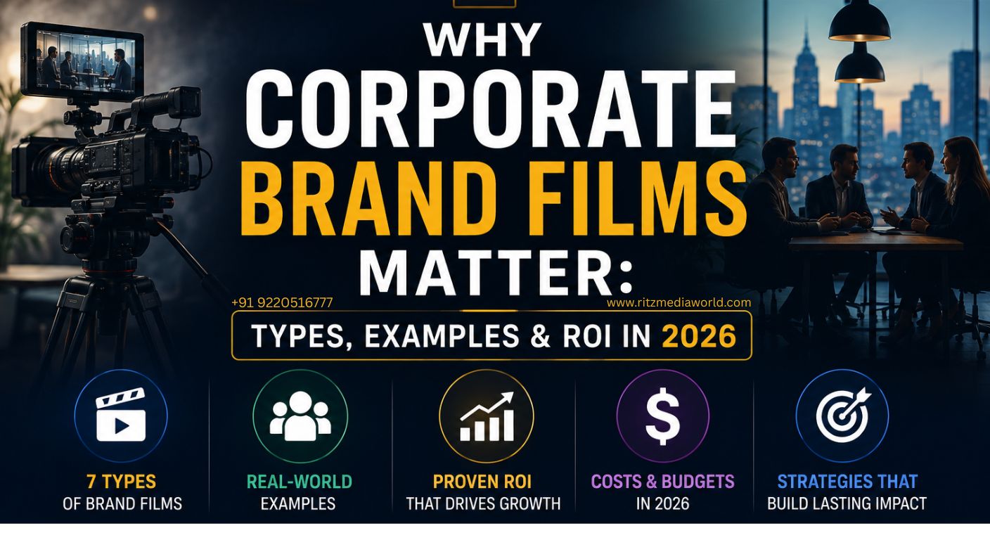 Why Corporate Brand Films Matter: Types, Examples & ROI in 2026