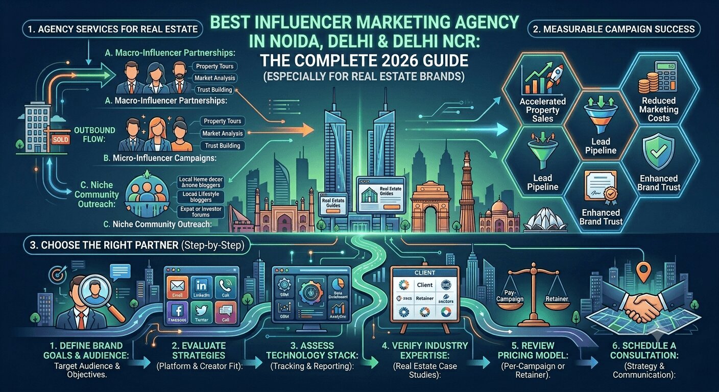 Influencer Marketing Agency in Noida & Delhi NCR | Real Estate Specialists