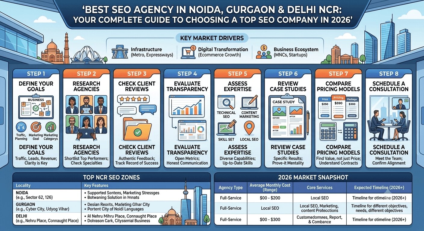 Best SEO Agency in Noida, Gurgaon & Delhi NCR | Top SEO Company 2026