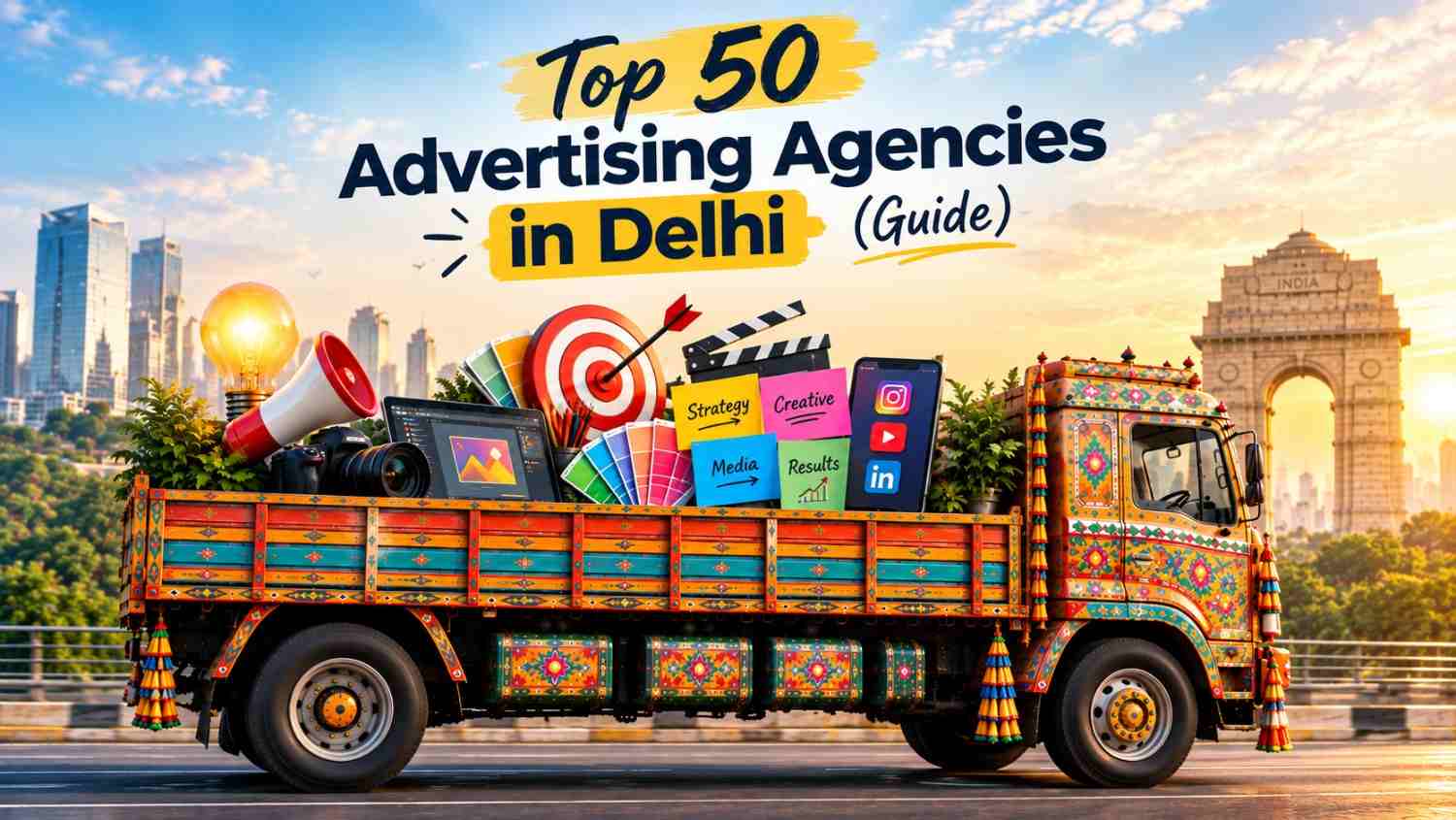Top 50 Advertising Agencies in Delhi | Ritz Media World