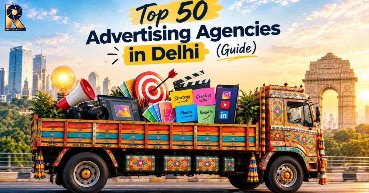 Top 50 Advertising Agencies in Delhi | Ritz Media World